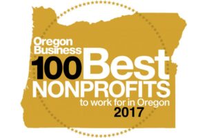 100 best non-profits logo for 2017