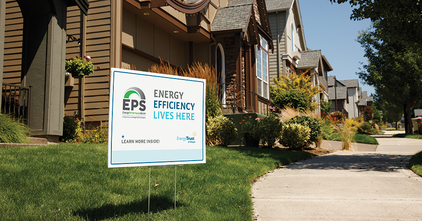 A New Home with EPS yardsign