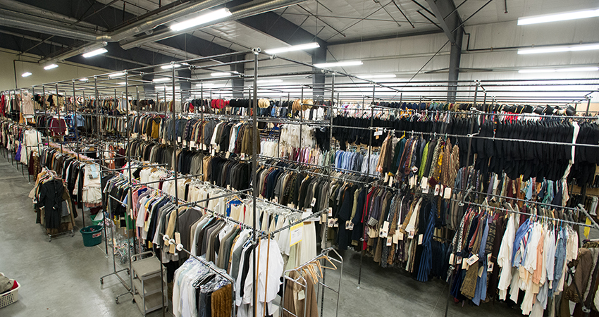 The Oregon Shakespeare Festival. Costume Rentals in the new production building.