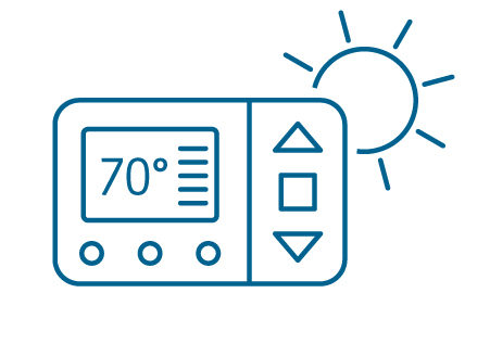 thermostat icon