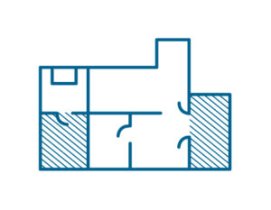 a floor plan of an apartment