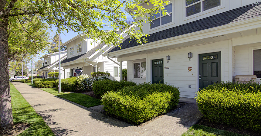 Apartment exterior