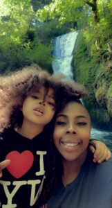 Kheoshi Owens and her daughter Empress Supreme Kheoshi