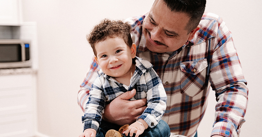 Dad and Kid