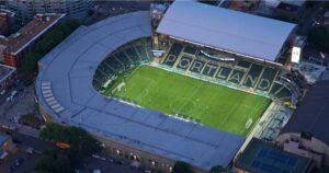 Providence Park aerial view